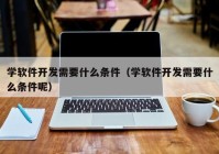 学软件开发需要什么条件（学软件开发需要什么条件呢）